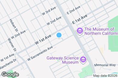 Map image of the property - 208 W Sacramento Ave