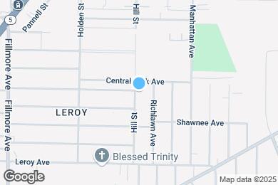 Map image of the property - 109 Hill St