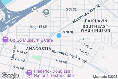 Map image of the property - 1632 T St SE