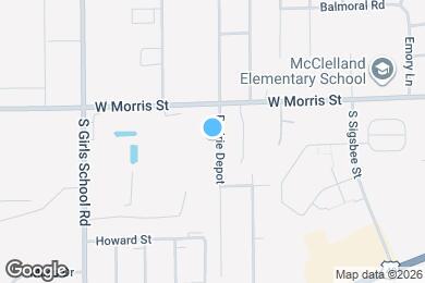 Map image of the property - 1224 Prairie Depot