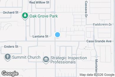 Map image of the property - 16502 Casa Grande Ave