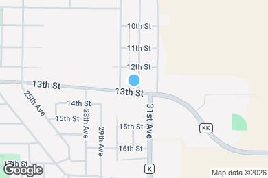 Map image of the property - 2921 13th St