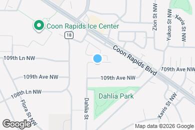 Map image of the property - 10923 Dahlia St NW