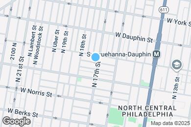 Map image of the property - 2128 N 17th St