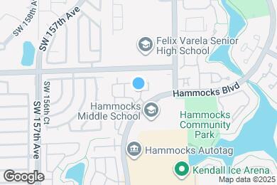 Map image of the property - 9730 Hammocks Blvd