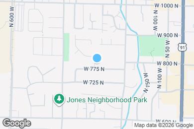 Map image of the property - 297 W 775 N