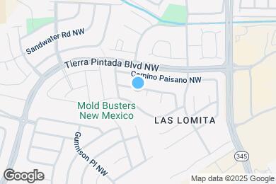 Map image of the property - 8302 Calle Ensueno NW