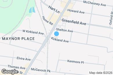 Map image of the property - 1107 Kirkland Ave