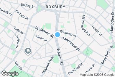 Map image of the property - 144 Warren St