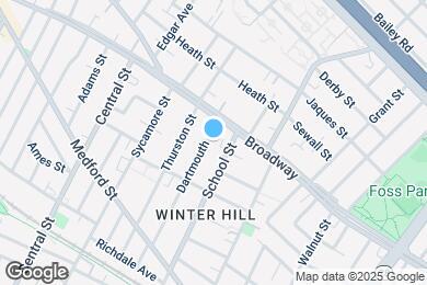 Map image of the property - 57 Dartmouth St