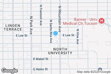 Map image of the property - 1220 E Lee St