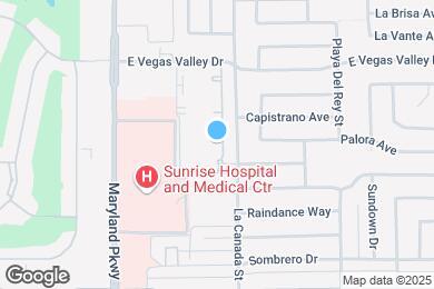 Map image of the property - 1405E Vegas Valley Dr