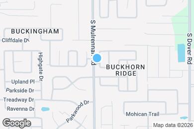 Map image of the property - 4434 Brandon Ridge Dr