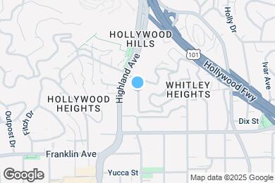 Map image of the property - 2039 N Las Palmas Ave
