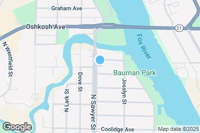 Map image of the property - 1208 N Sawyer St
