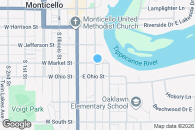 Map image of the property - 401 S Bluff St