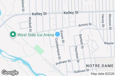 Map image of the property - 52 Cumberland St