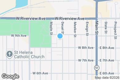 Map image of the property - 917 Deuel St