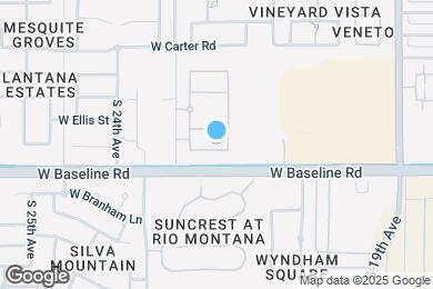 Map image of the property - 2216 W Donner Dr
