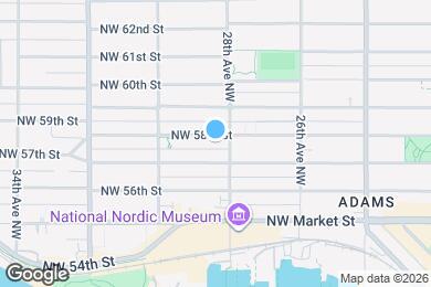 Map image of the property - 2811 NW 58th St