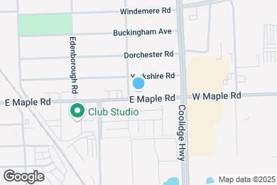 Map image of the property - 2655 E Maple Rd