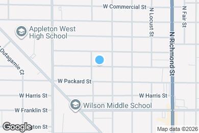 Map image of the property - 1024 W Lorain St