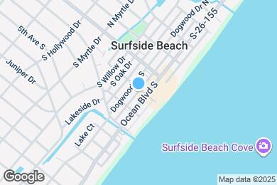 Map image of the property - 111A S Yaupon Dr