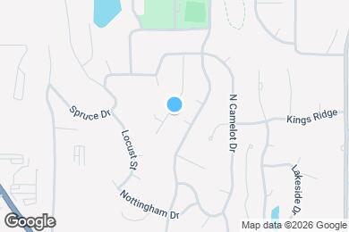 Map image of the property - 527 Lancelot Dr