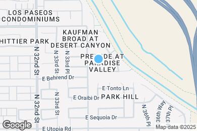 Map image of the property - 3420 E Marco Polo Rd