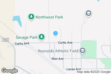 Map image of the property - 1833 Curtis Ave