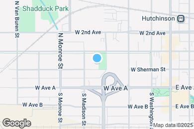 Map image of the property - 316 W Sherman St