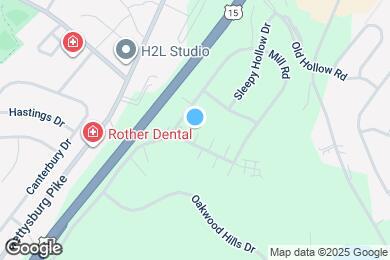 Map image of the property - 2101 Quail Hollow Dr
