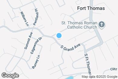 Map image of the property - 524 S Grand Ave