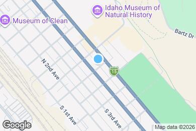 Map image of the property - 548 E Sutter St