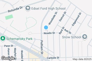 Map image of the property - 3238 Woodside St