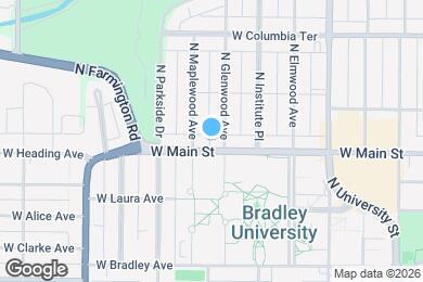 Map image of the property - 1607 W Main St