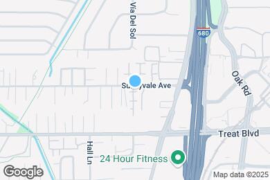 Map image of the property - Walnut Creek Apartments