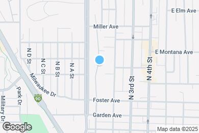 Map image of the property - 103 E Foster Ave