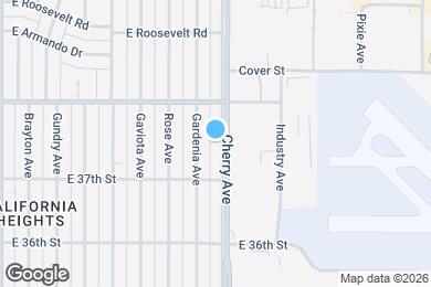 Map image of the property - 3733 Cherry Ave