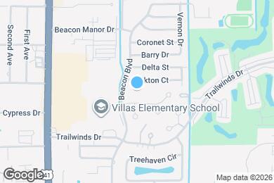 Map image of the property - Palm Villas