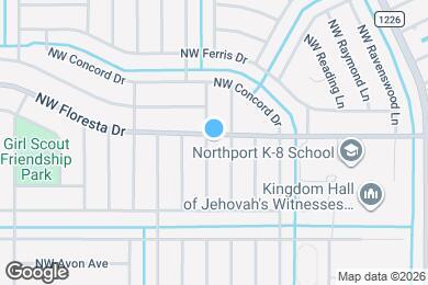 Map image of the property - 373 NW Avens St