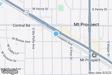 Map image of the property - 321 W Prospect Ave