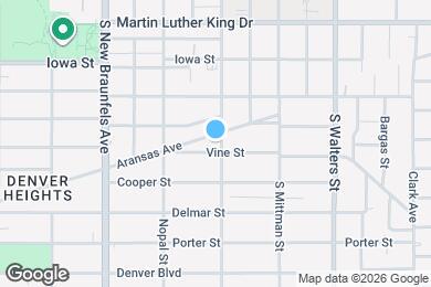 Map image of the property - 1031 S Gevers St