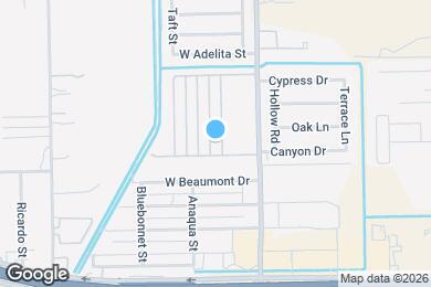 Map image of the property - 1725 Harrison St