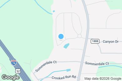 Map image of the property - 855 Bitting Hall Cir