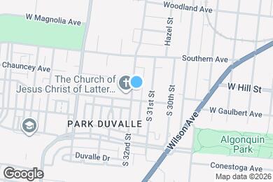 Map image of the property - 1533 S 32nd St