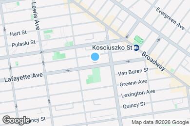 Map image of the property - Stunning 3 BED 2 Bath Floor-Thru in Bed Stuy