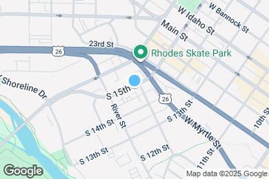 Map image of the property - 502 S 15th St