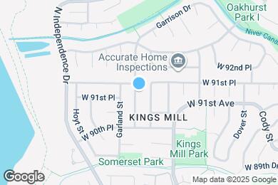 Map image of the property - 9150 Garrison St