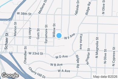 Map image of the property - 304 W 35th St
